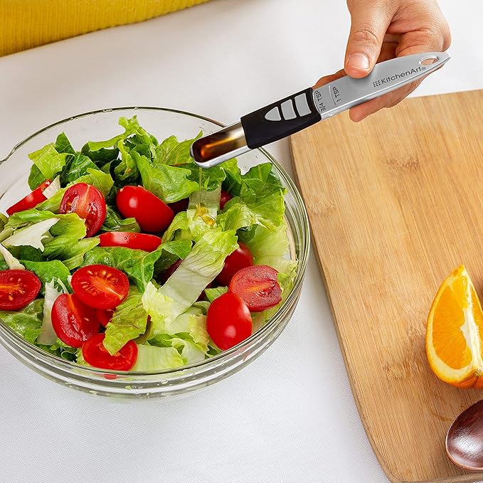 KitchenArt Pro Adjust-A-Teaspoon, Stainless Steel Measuring Spoon - Image 3