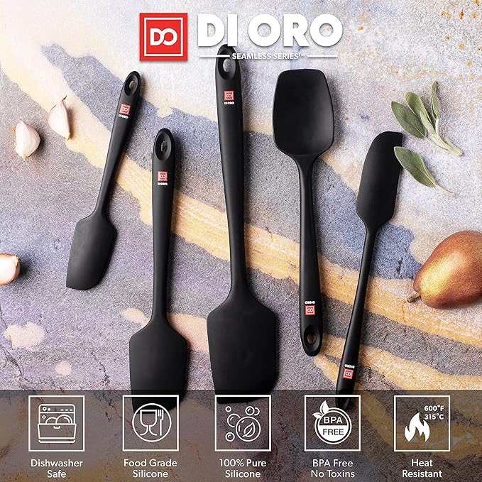 DI ORO Silicone Spatula Set - Image 3
