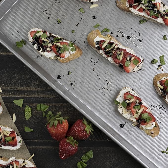 USA Pan Bakeware Nonstick Extra Large Baking Sheet Pan, Aluminized Steel - Image 4